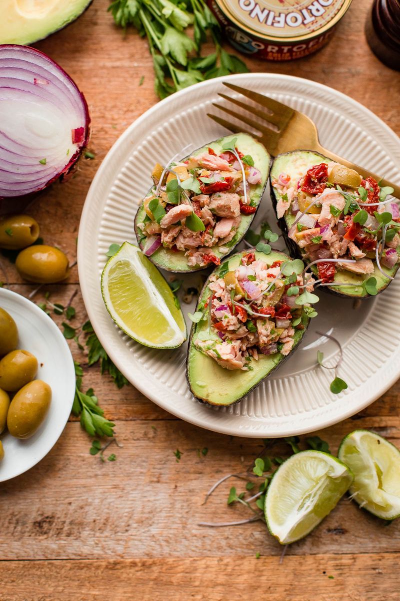 Tuna-Stuffed Avocado