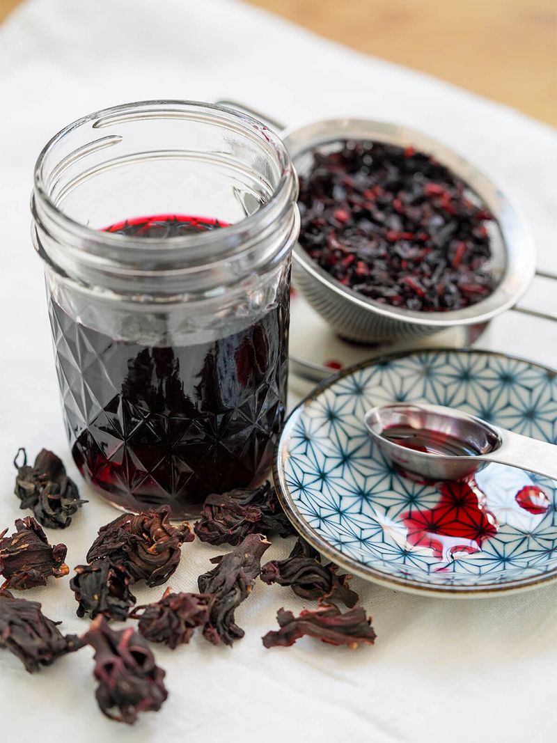 Hibiscus Syrup