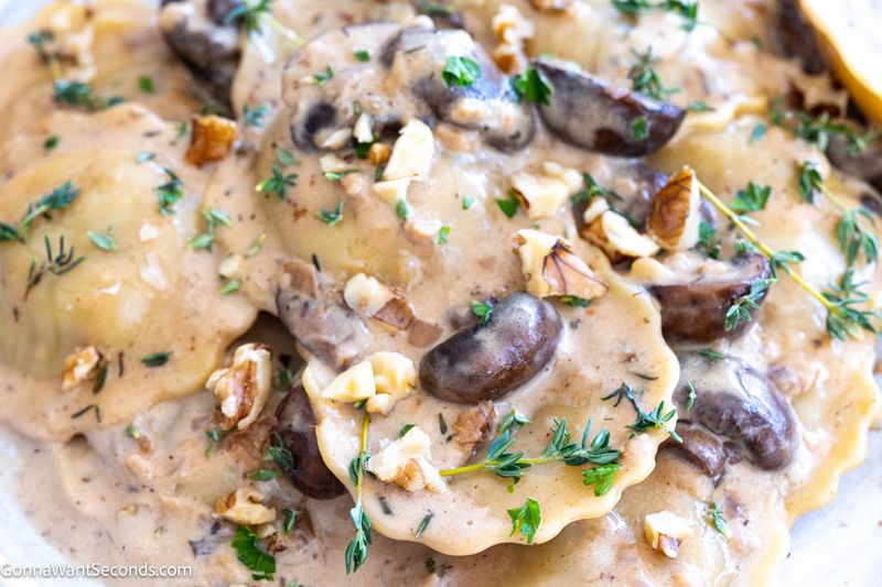 Chicken Marsala Ravioli