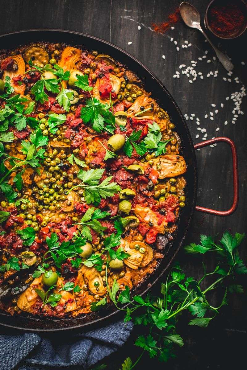 Vegetable Paella