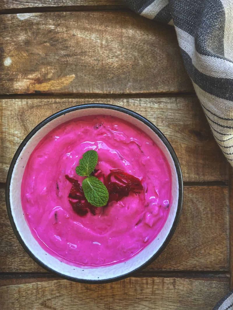 Beetroot Raita
