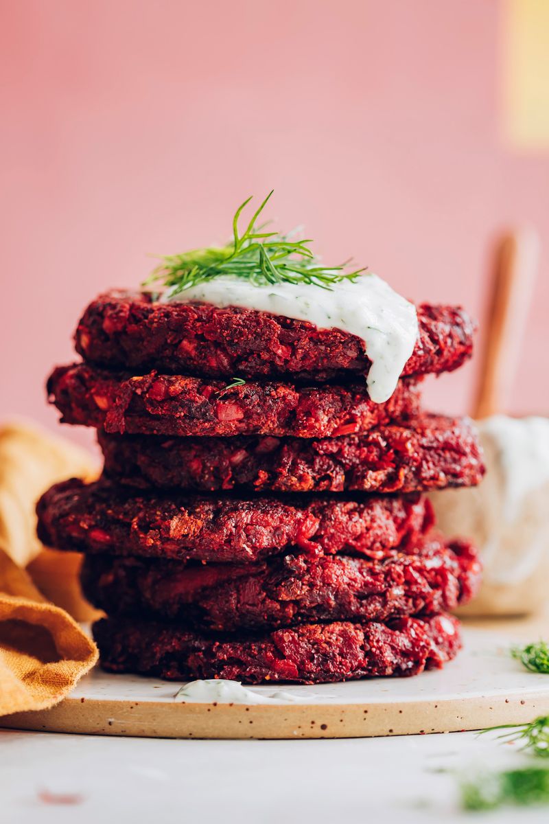 Beetroot Fritters