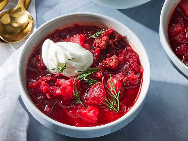 Beetroot Soup (Borscht)
