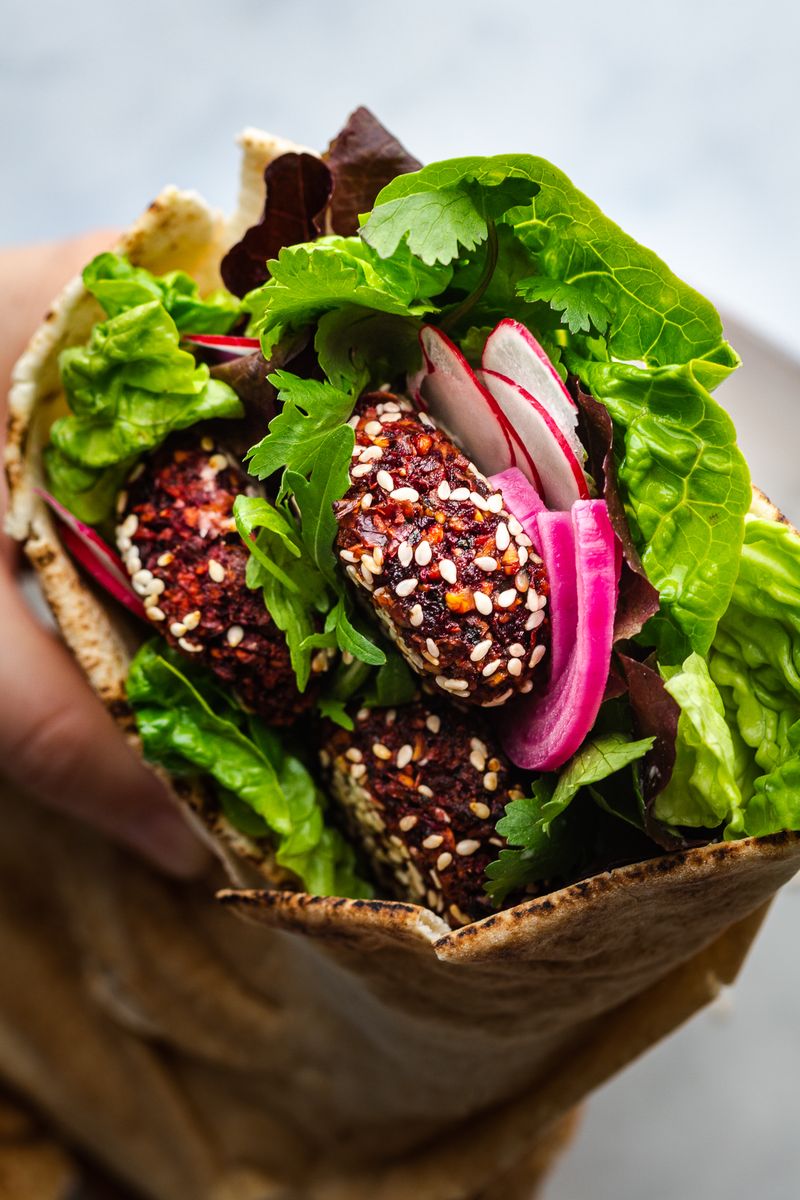 Beetroot Falafel