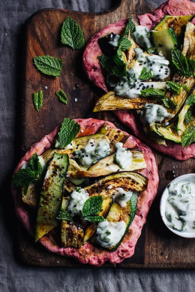 Beetroot Flatbread