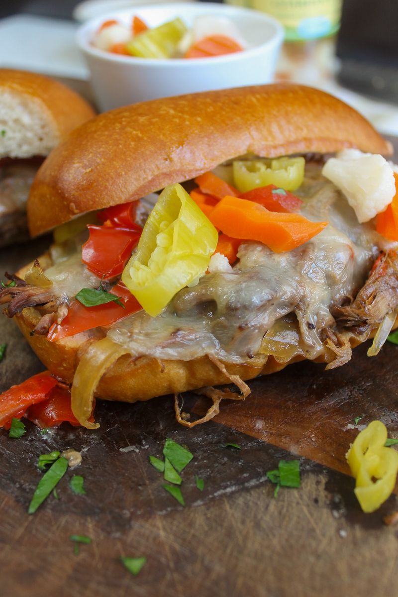 Chicago, USA - The Italian Beef Breakfast Sandwich