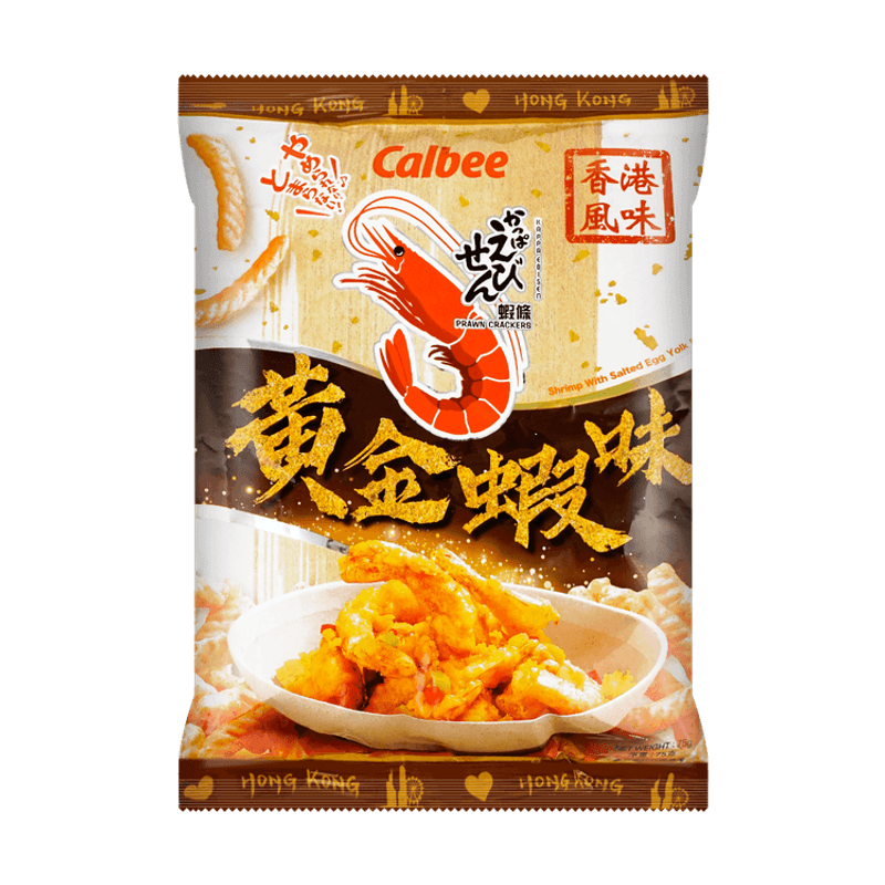 Calbee Shrimp Crackers from Hong Kong