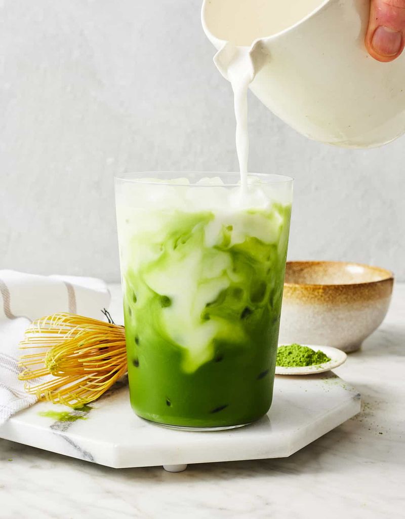 Matcha Latte with Oat Milk
