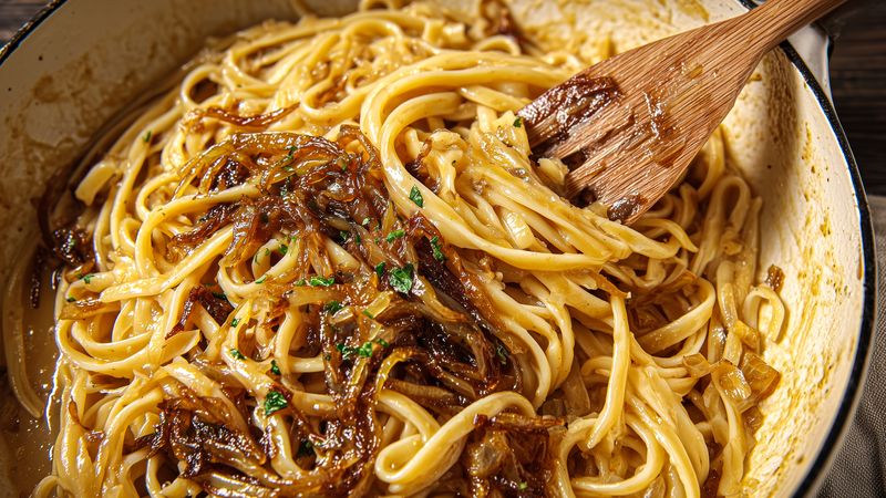 Caramelized Onion Pasta