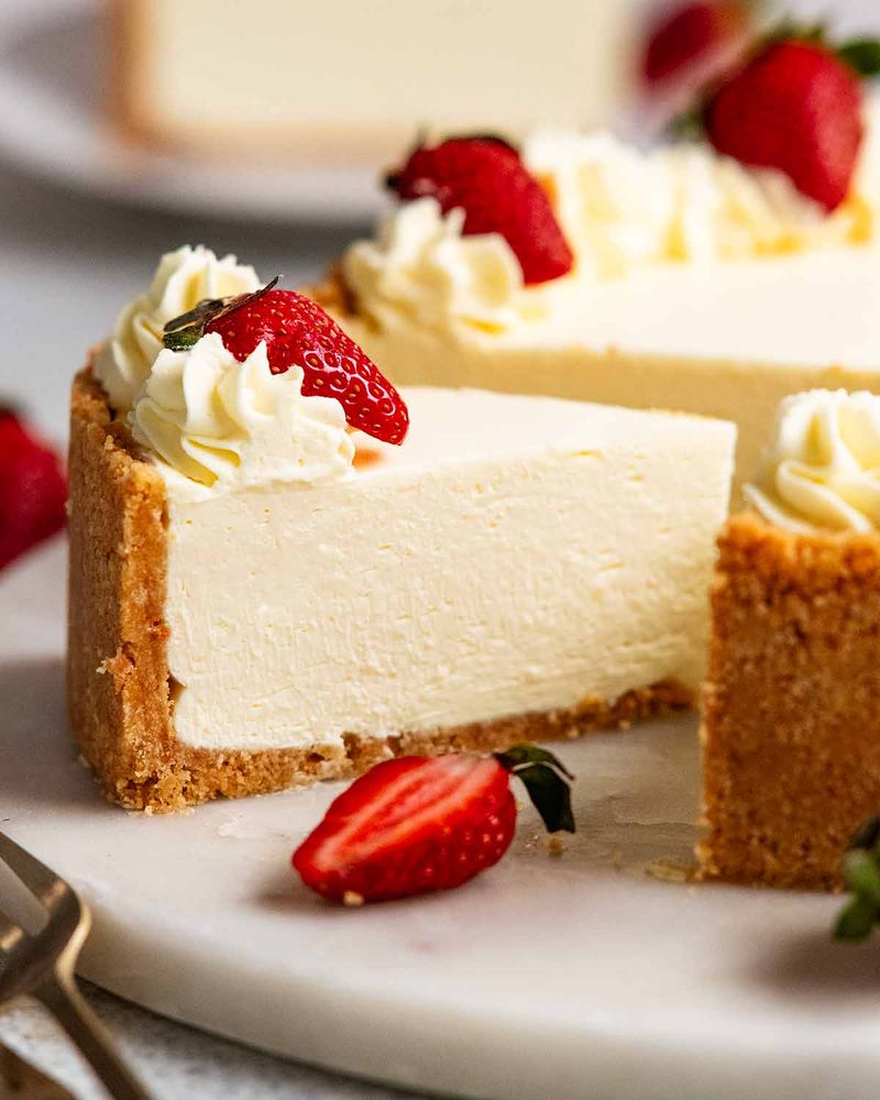 No-Bake Biscuit Cheesecake