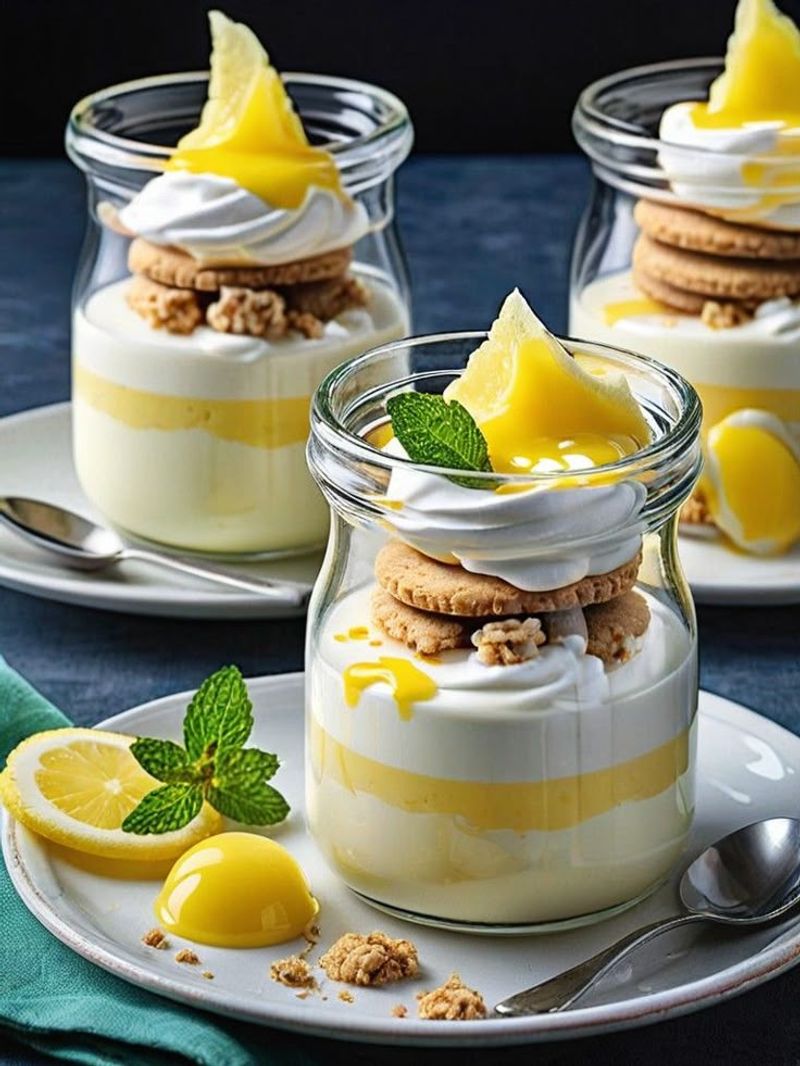 Biscuit Panna Cotta Parfait