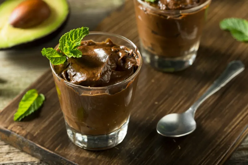 Avocado Chocolate Pudding