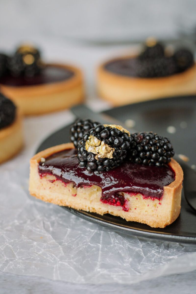 Blackberry Frangipane Tart