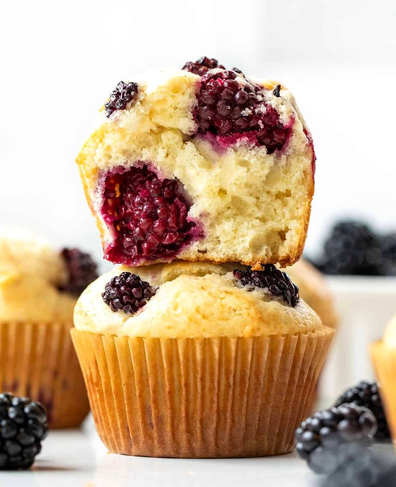 Blackberry Muffins