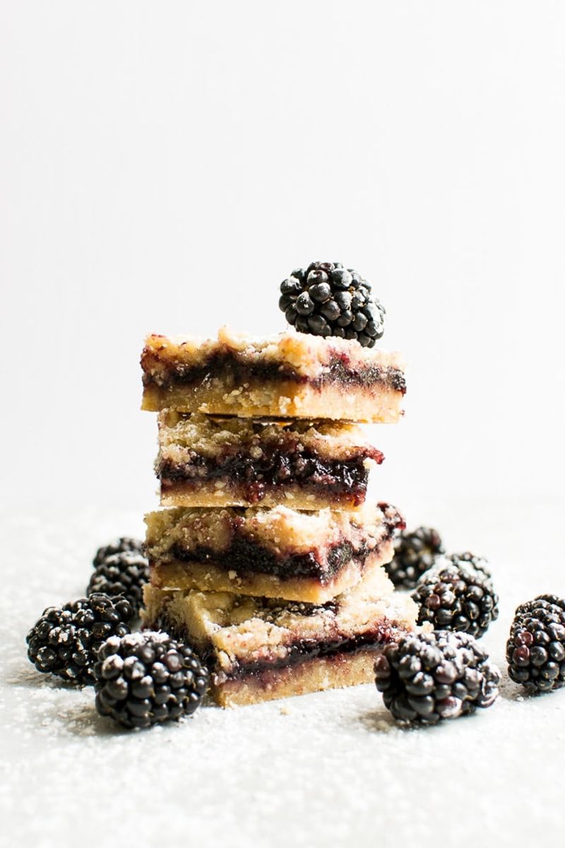 Blackberry Shortbread