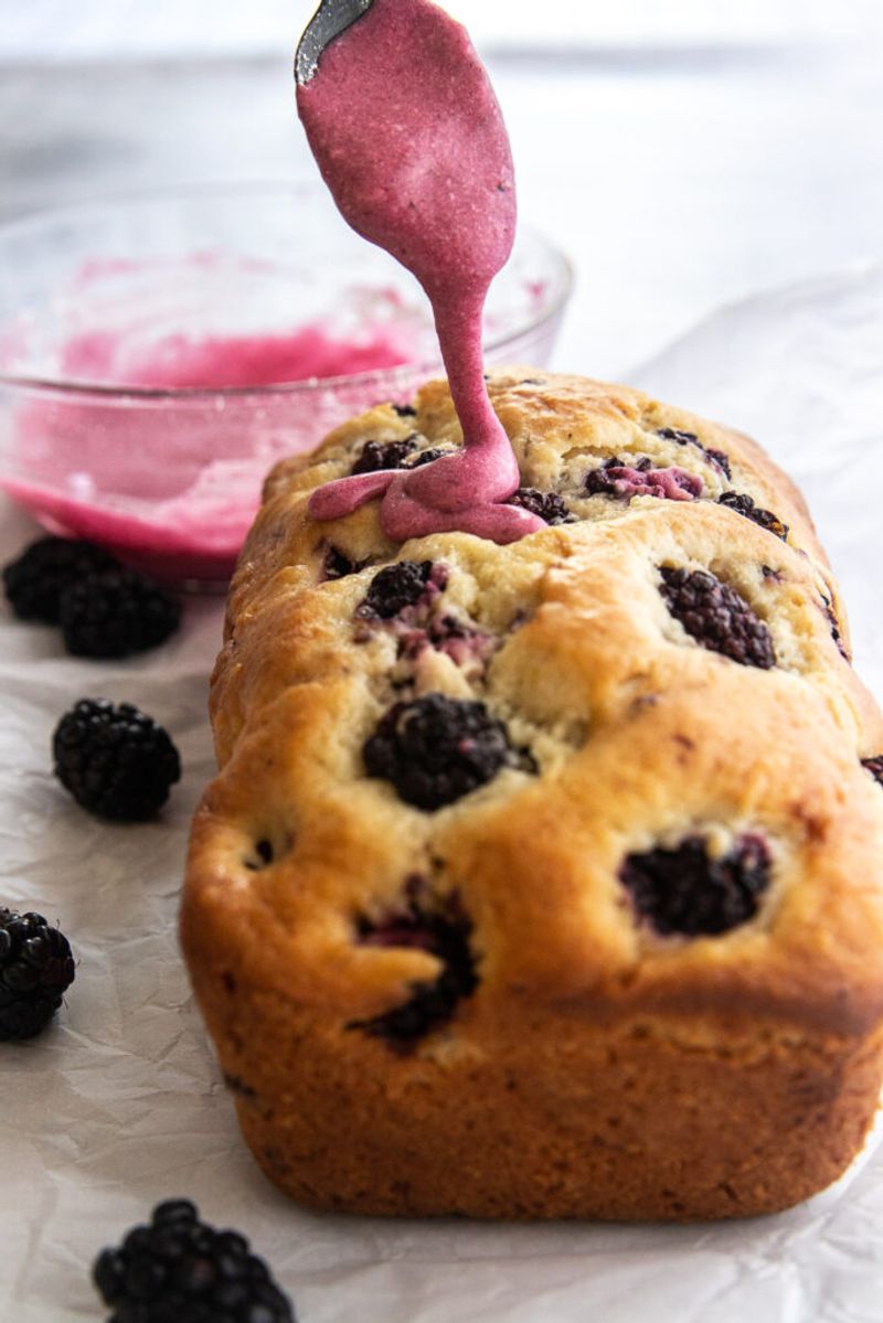 Blackberry Loaf Cake
