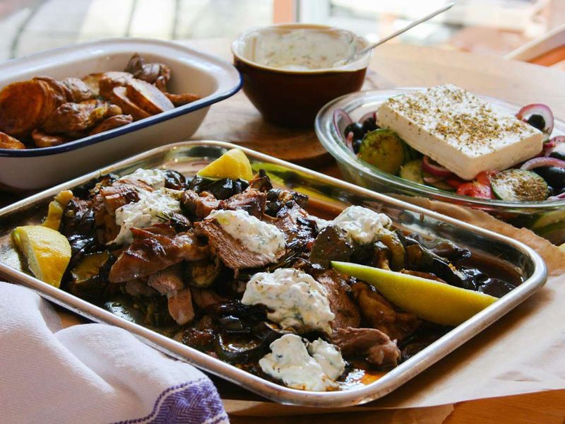 Greek-Style Lamb and Tzatziki