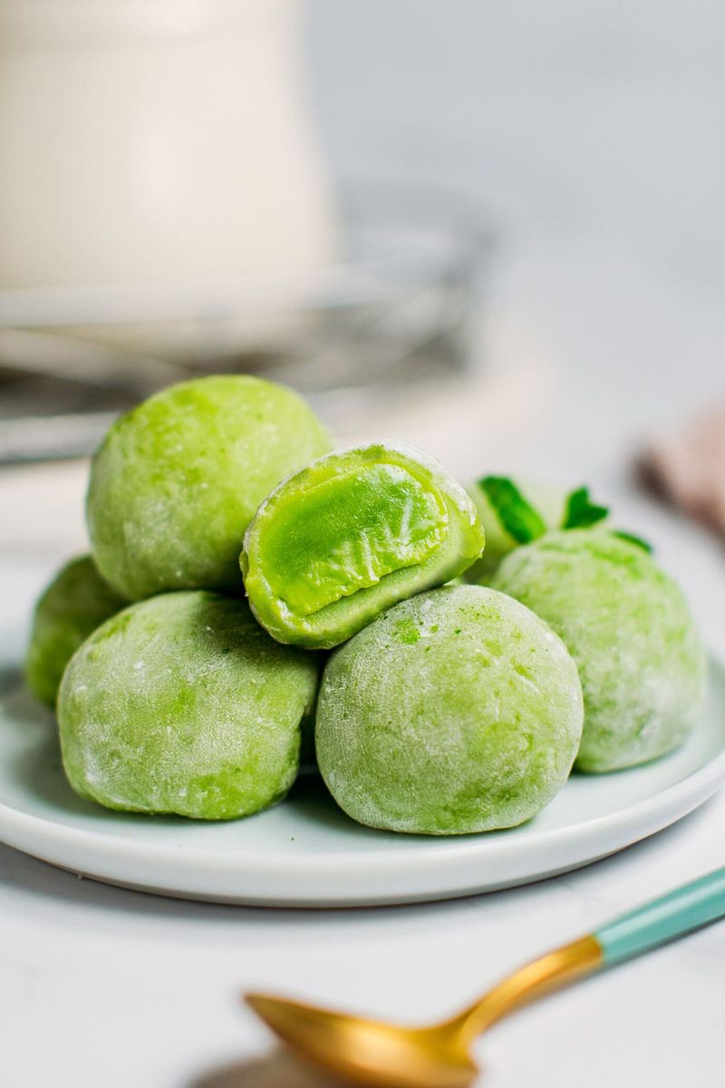 Matcha Green Tea Mochi