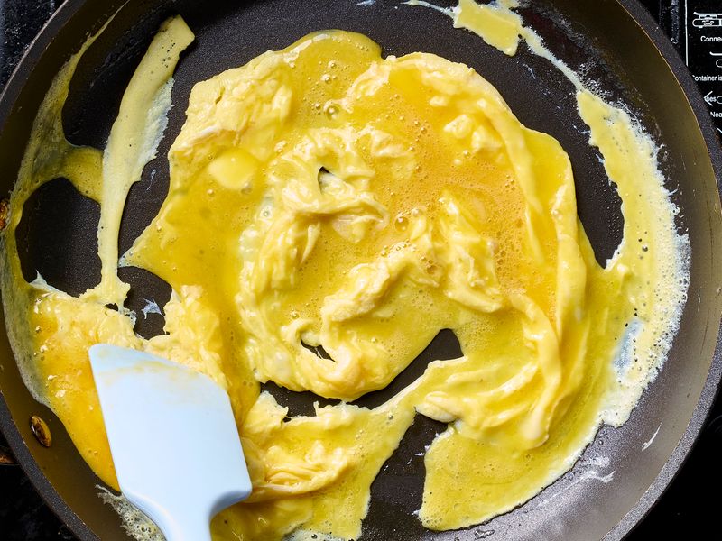 Scrambling and Frying Eggs
