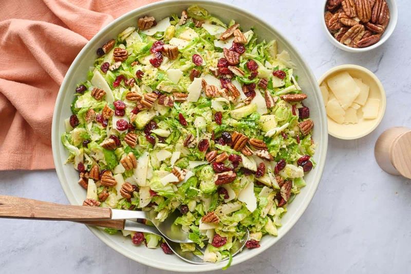 Shaved Brussels Sprout Salad