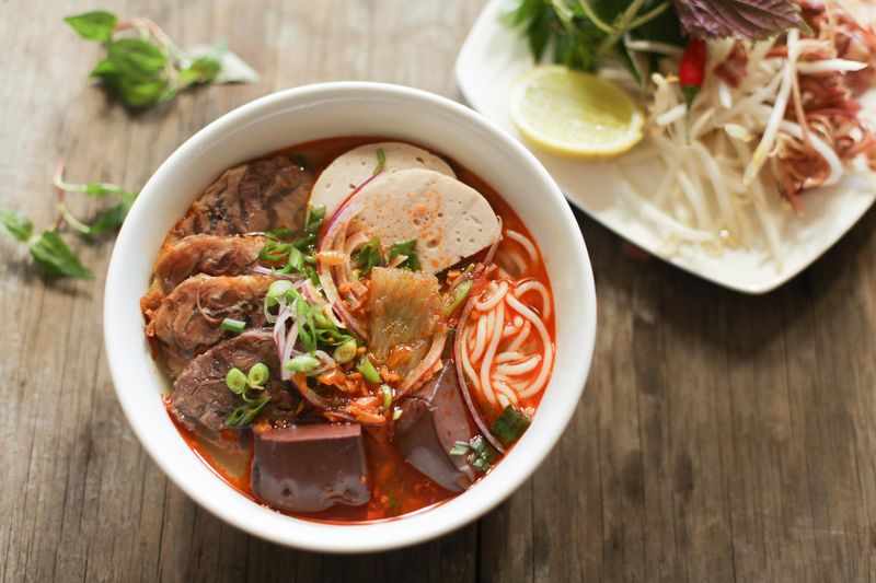 Vietnamese Bun Bo Hue Meatballs (Cha Bo)