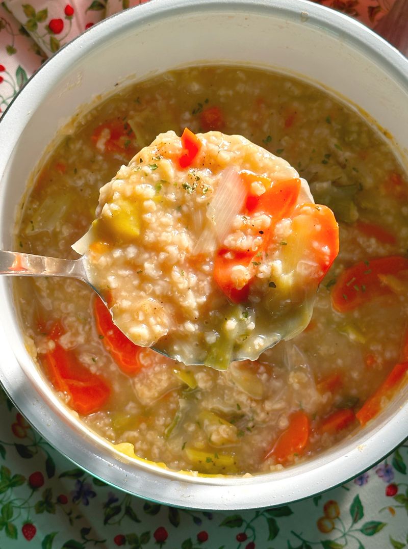 Leek and Oat Stew (Wales)