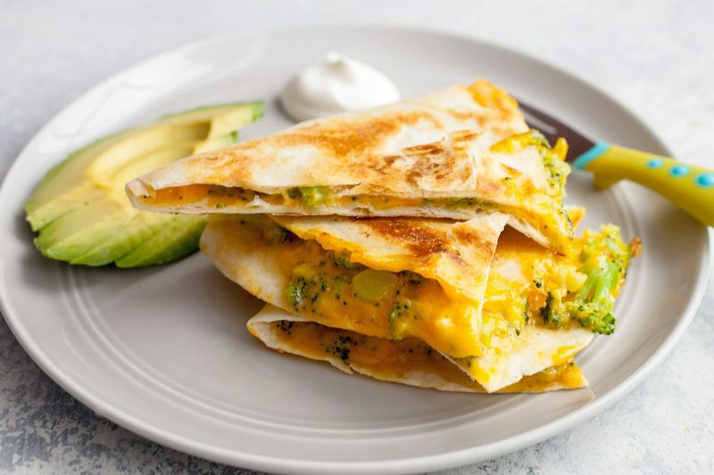 Broccoli Quesadillas