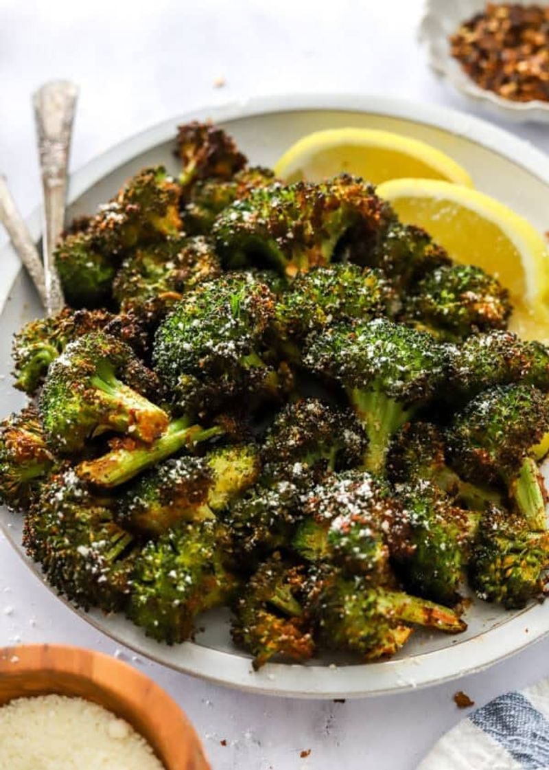 Crispy Roasted Broccoli