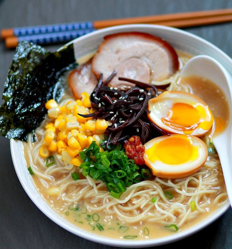 Ramen Bowl With All The Fix-Ins