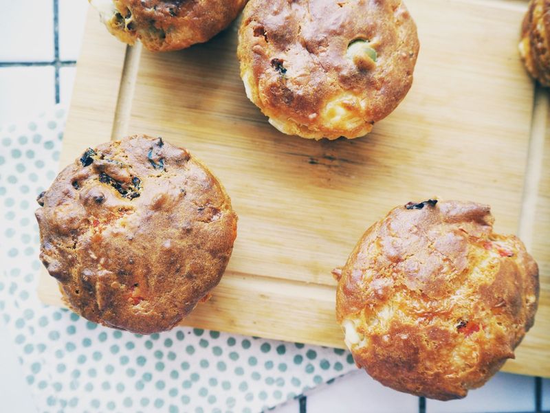 Sun-Dried Tomato and Olive Doughnut