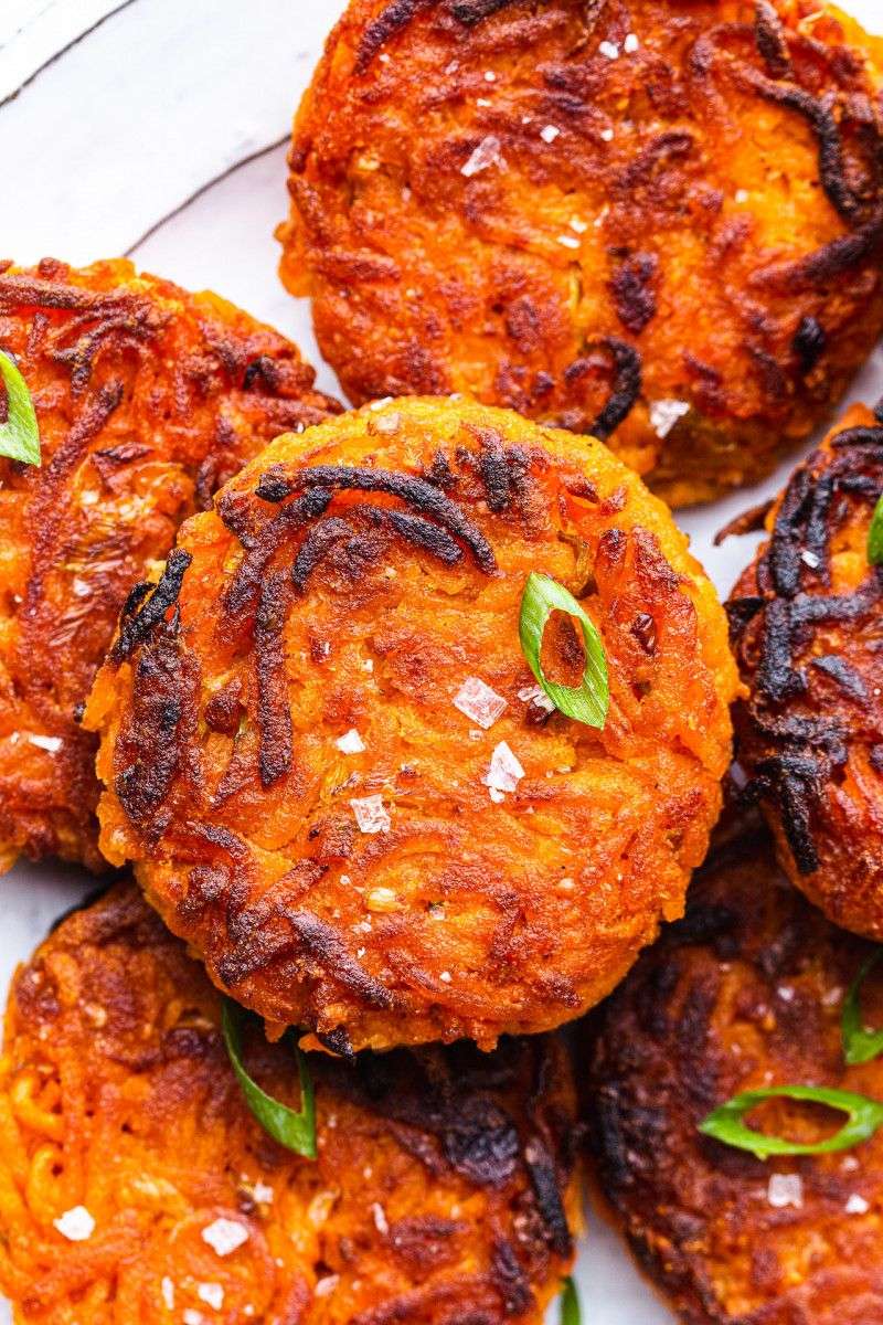 Butter Bean and Sweet Potato Fritters