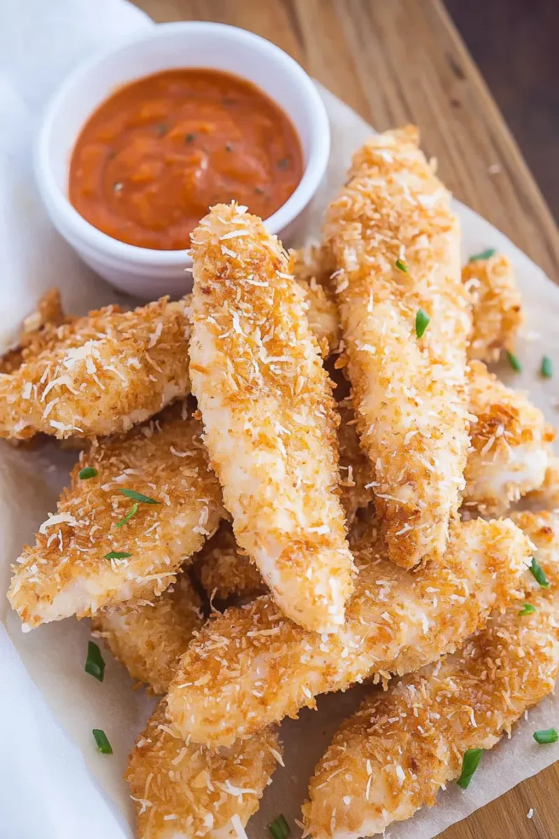 Coconut-Crusted Chicken Strips