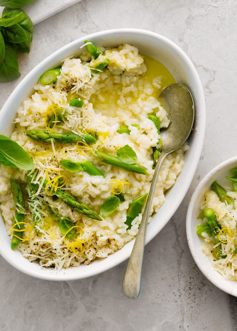 Lemon and Asparagus Risotto