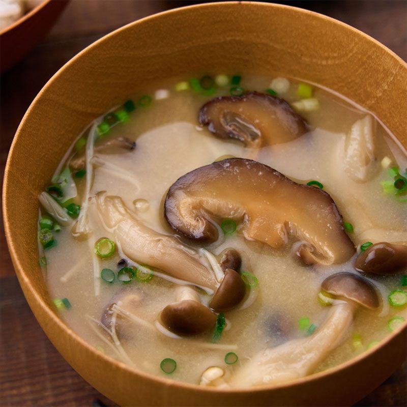 Japanese Miso and Mushroom Stew