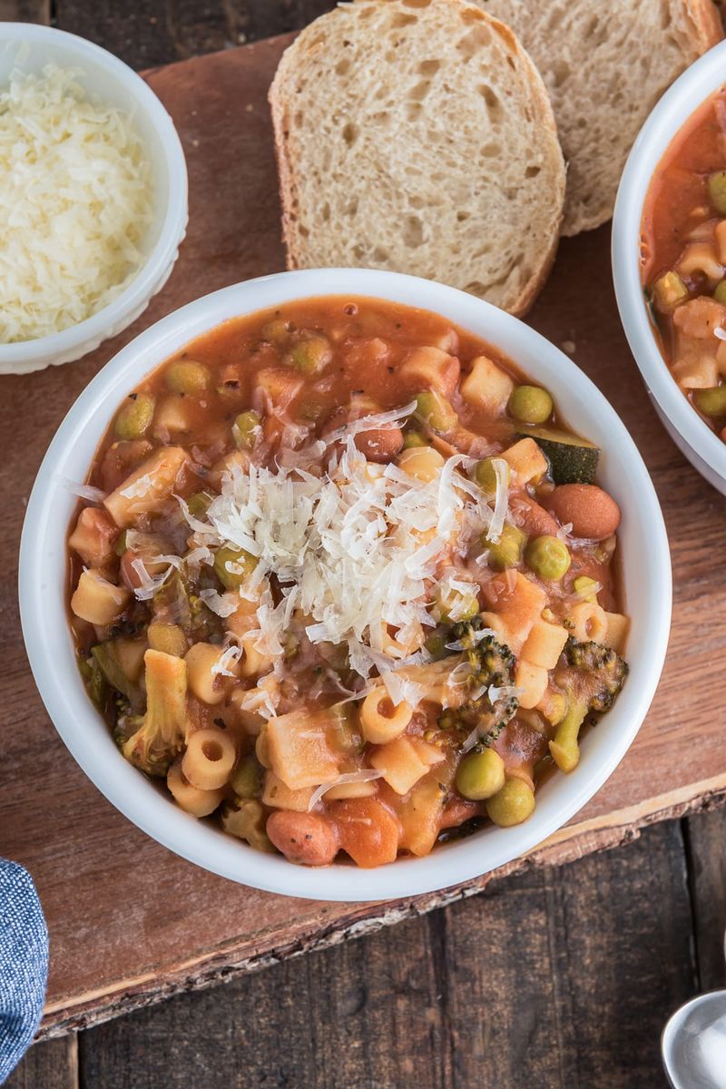 Vegetable Minestrone Soup
