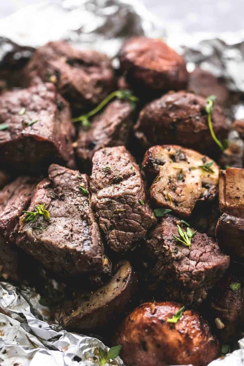 Beef and Mushroom Stew Packets
