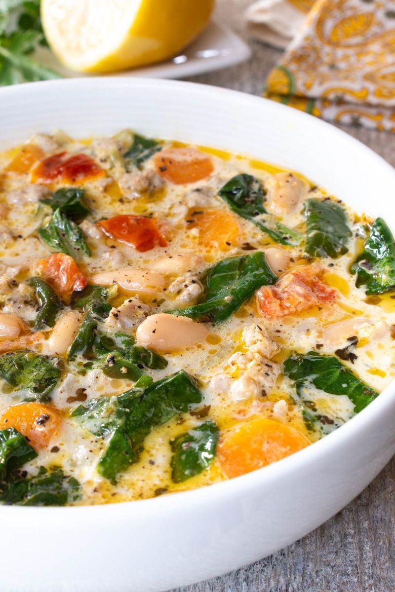 Creamy Tuscan White Bean Soup