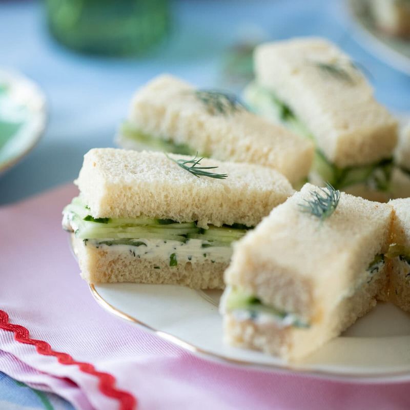 Mini Cucumber Sandwiches