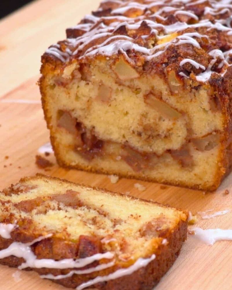 Apple Fritter Bread Loaf