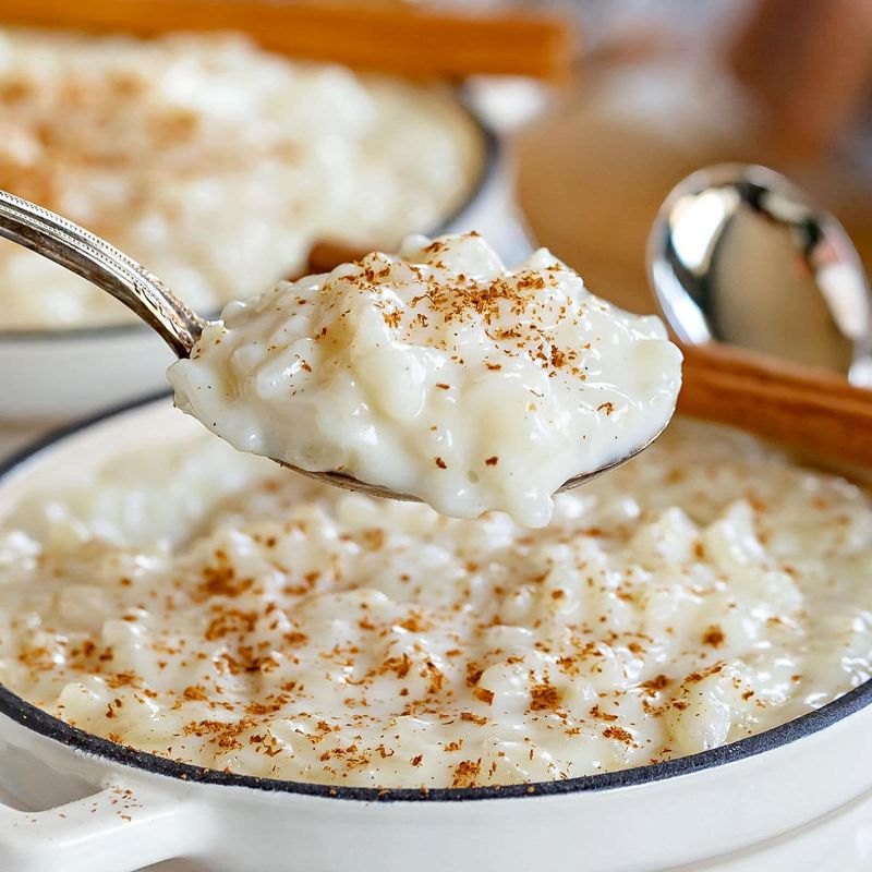 Rice Custard Pudding