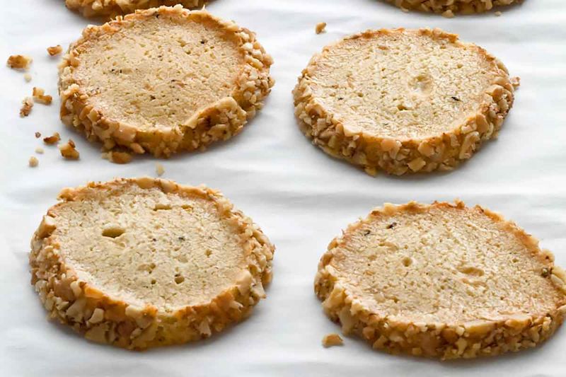 Blue Cheese and Walnut Biscuit