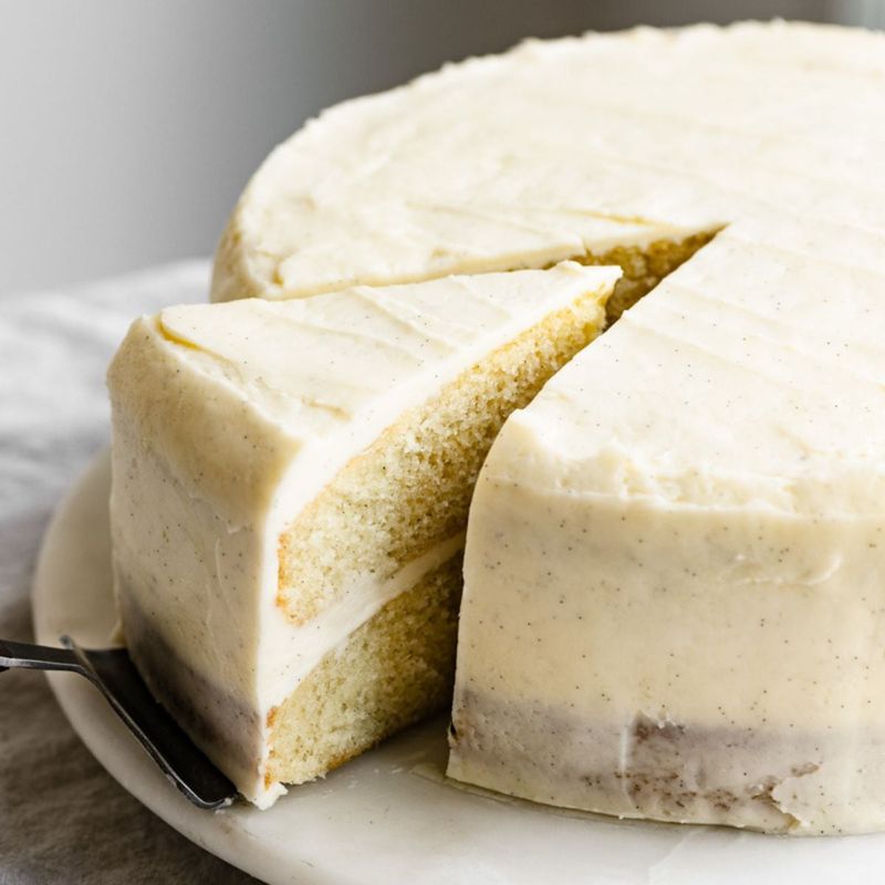 Vanilla Bean Butter Cake