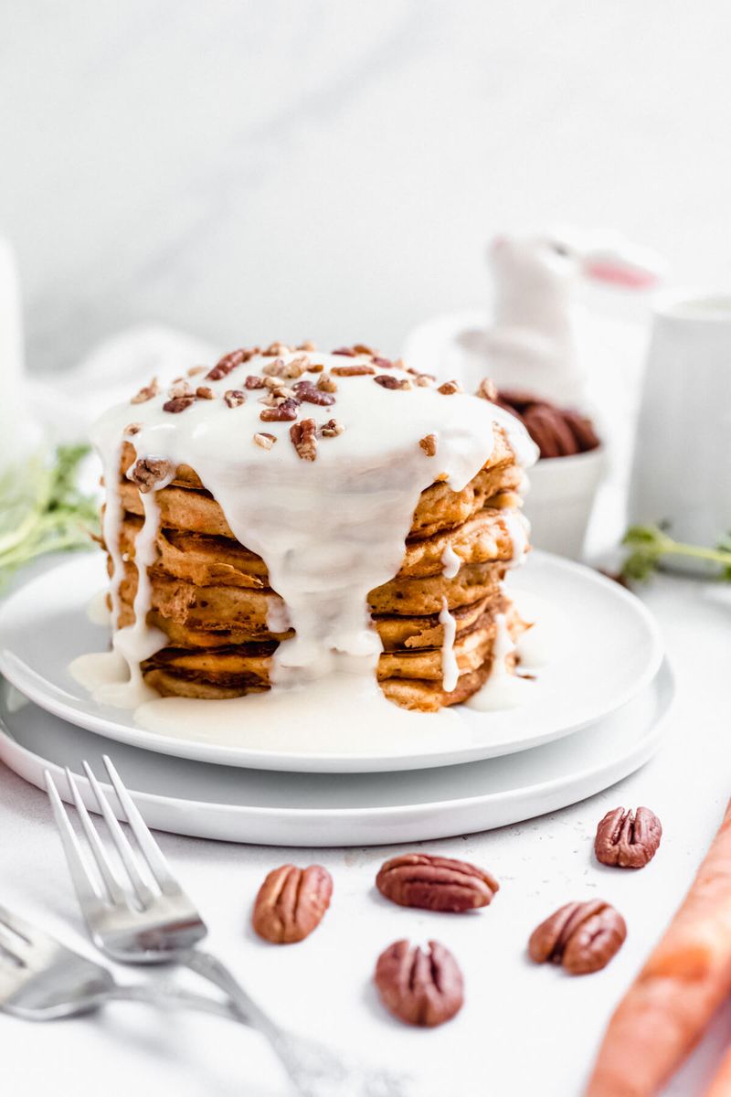 Carrot Cake Pancakes