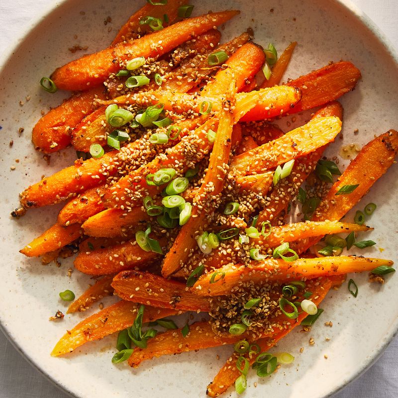 Glazed Baby Carrots with Miso Butter