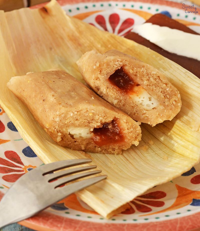 Carrot Tamales Dulces