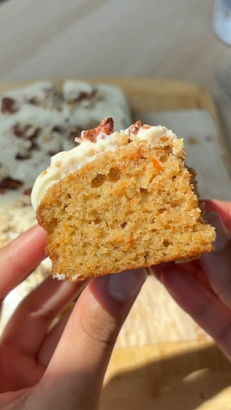 Carrot Milk Cake (Gajar Doodh Cake)