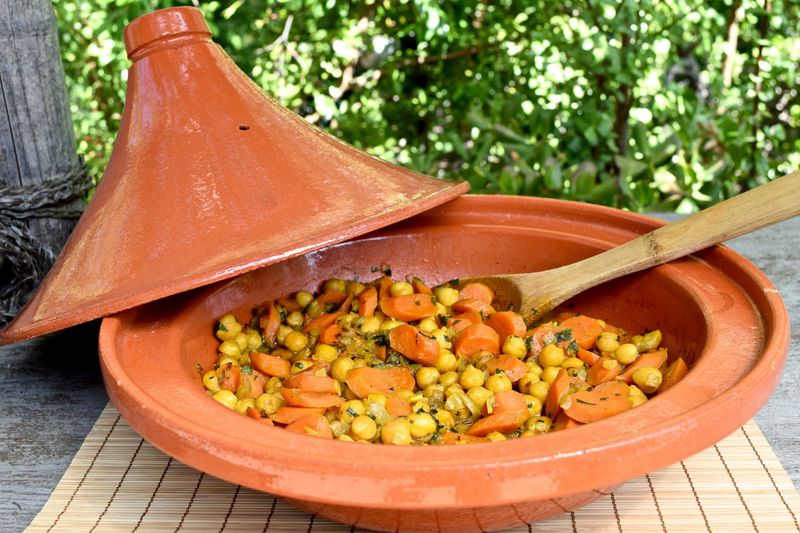 Moroccan Spiced Carrot Tagine