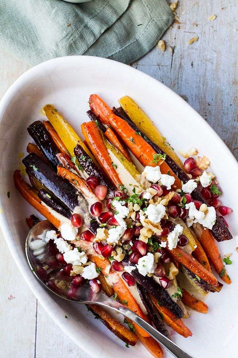 Moroccan Spiced Roasted Carrots