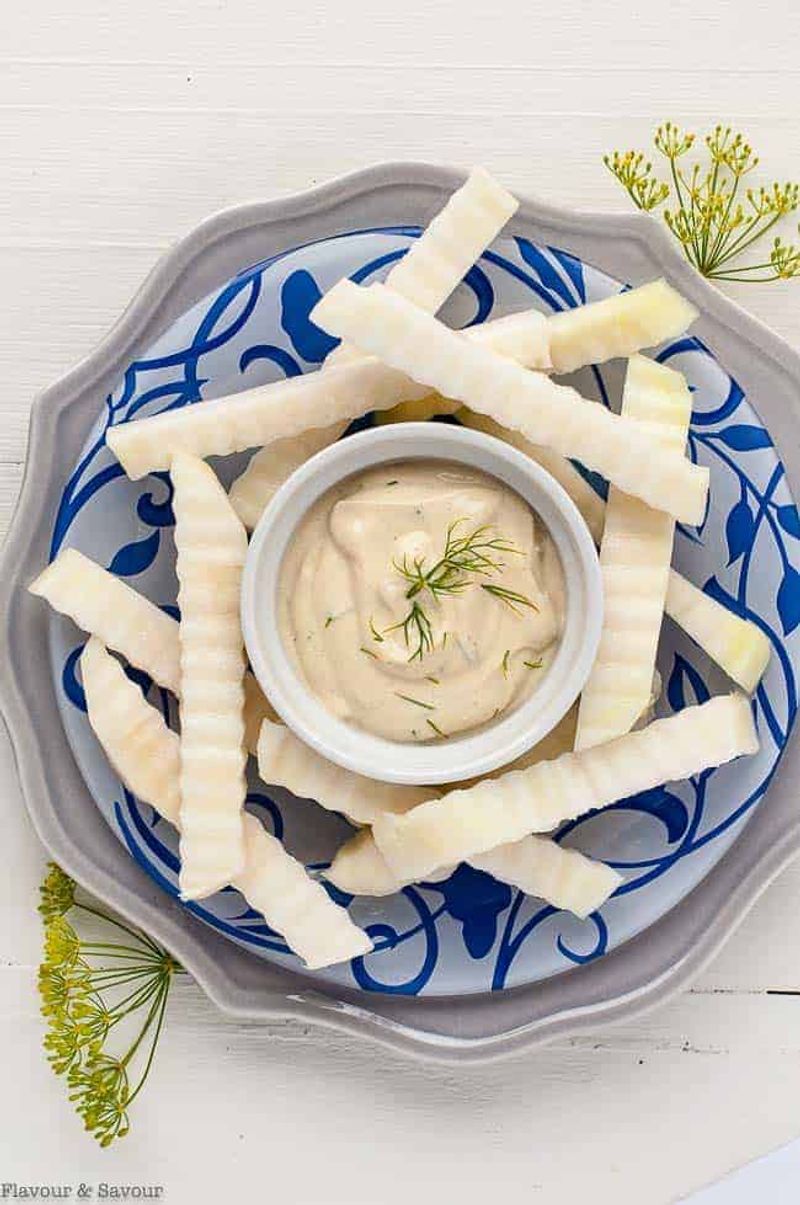 Kohlrabi Slices