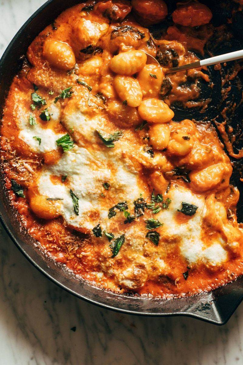 Three-Cheese Gnocchi Bake